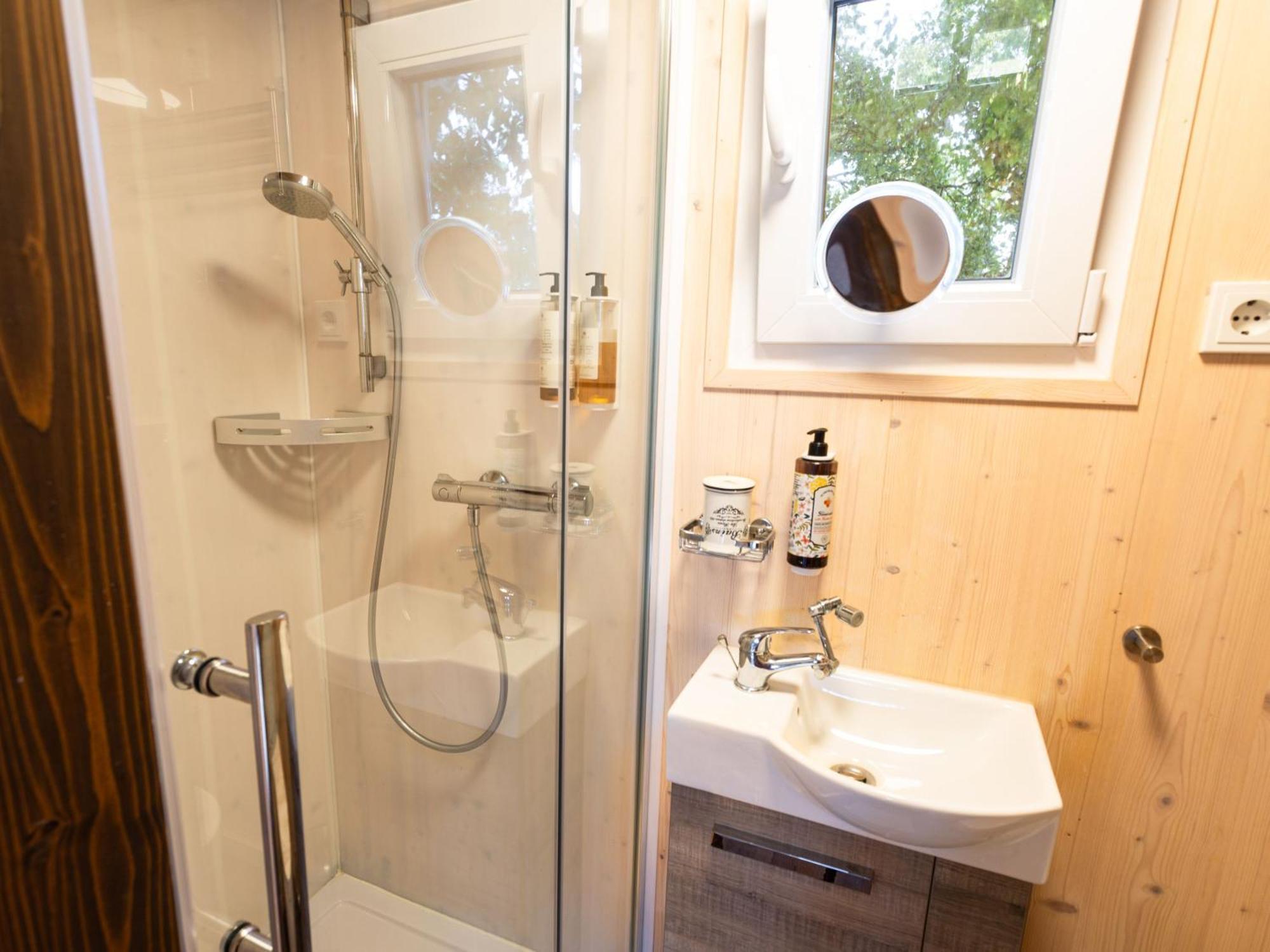 Rubkow Tiny House Auf Der Alpaka Farm 빌라 외부 사진