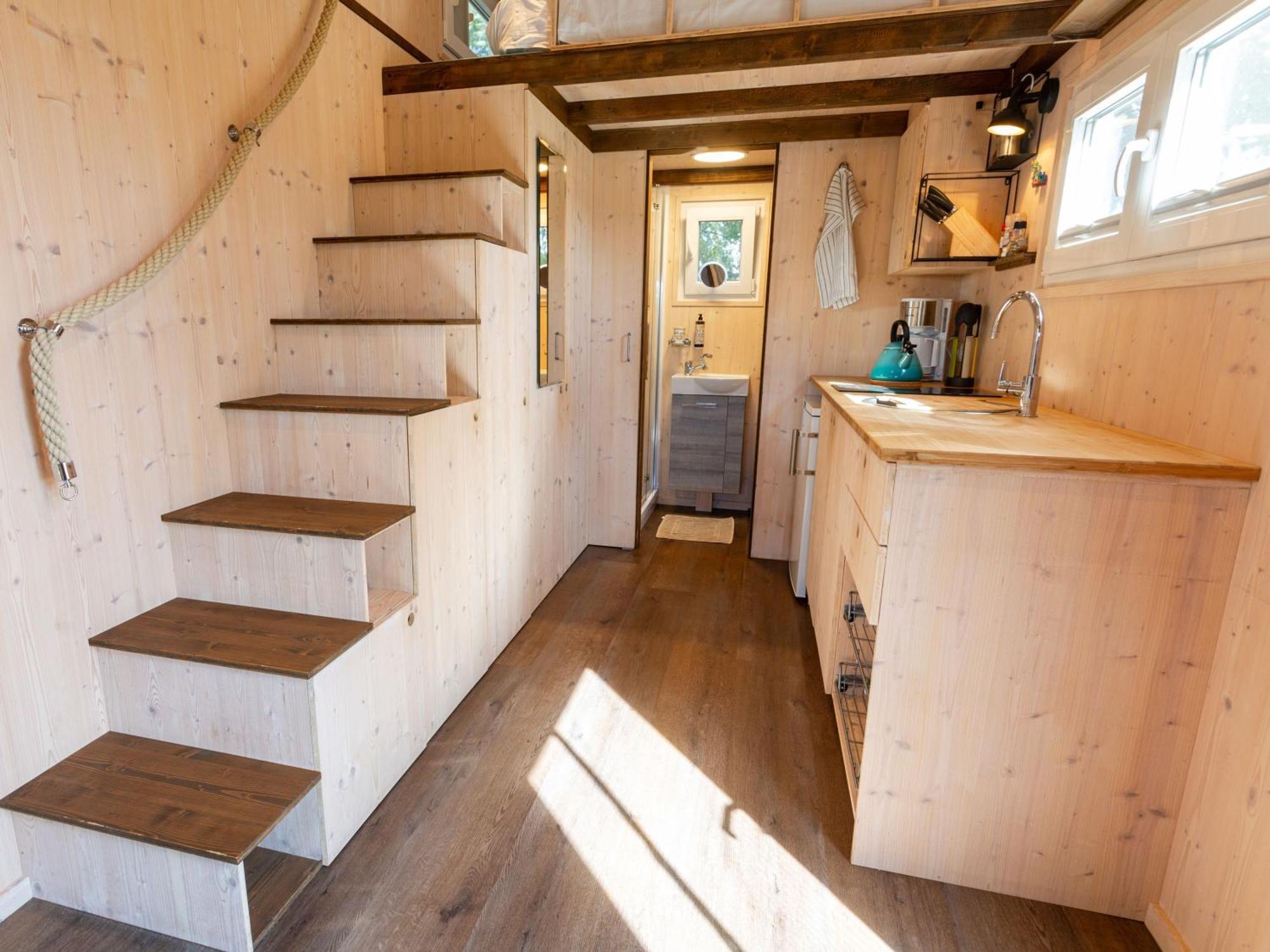 Rubkow Tiny House Auf Der Alpaka Farm 빌라 외부 사진