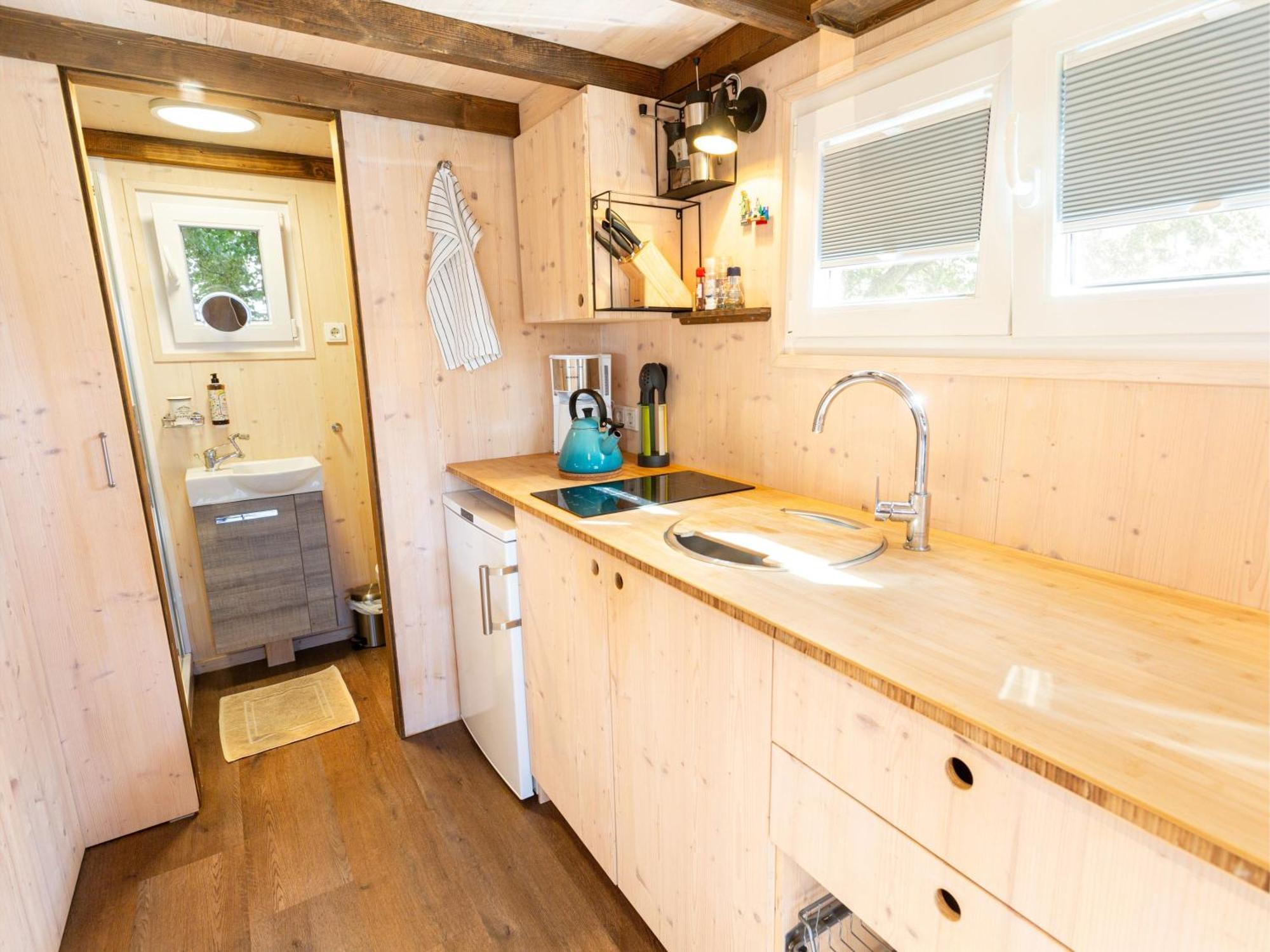 Rubkow Tiny House Auf Der Alpaka Farm 빌라 외부 사진
