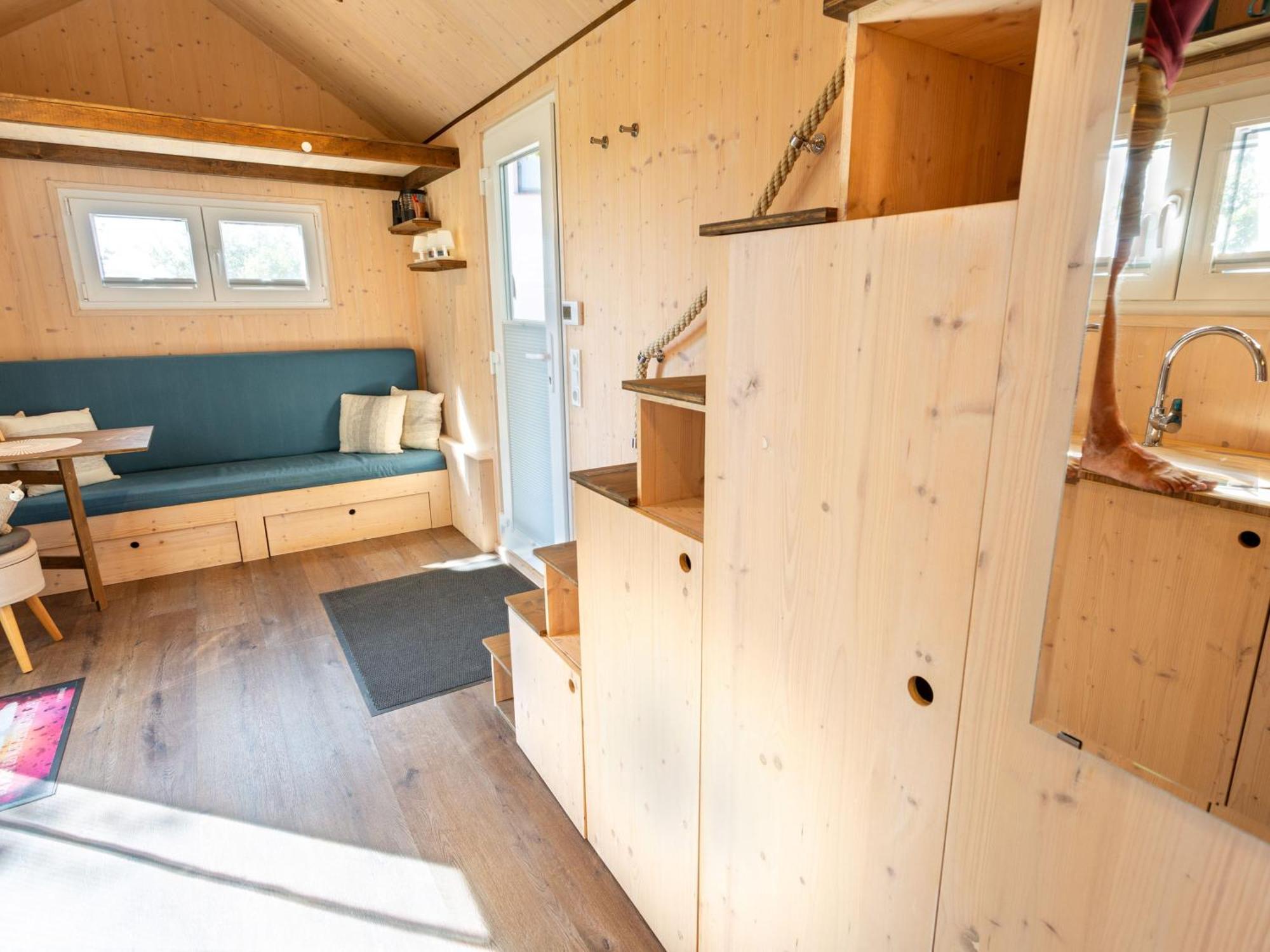Rubkow Tiny House Auf Der Alpaka Farm 빌라 외부 사진