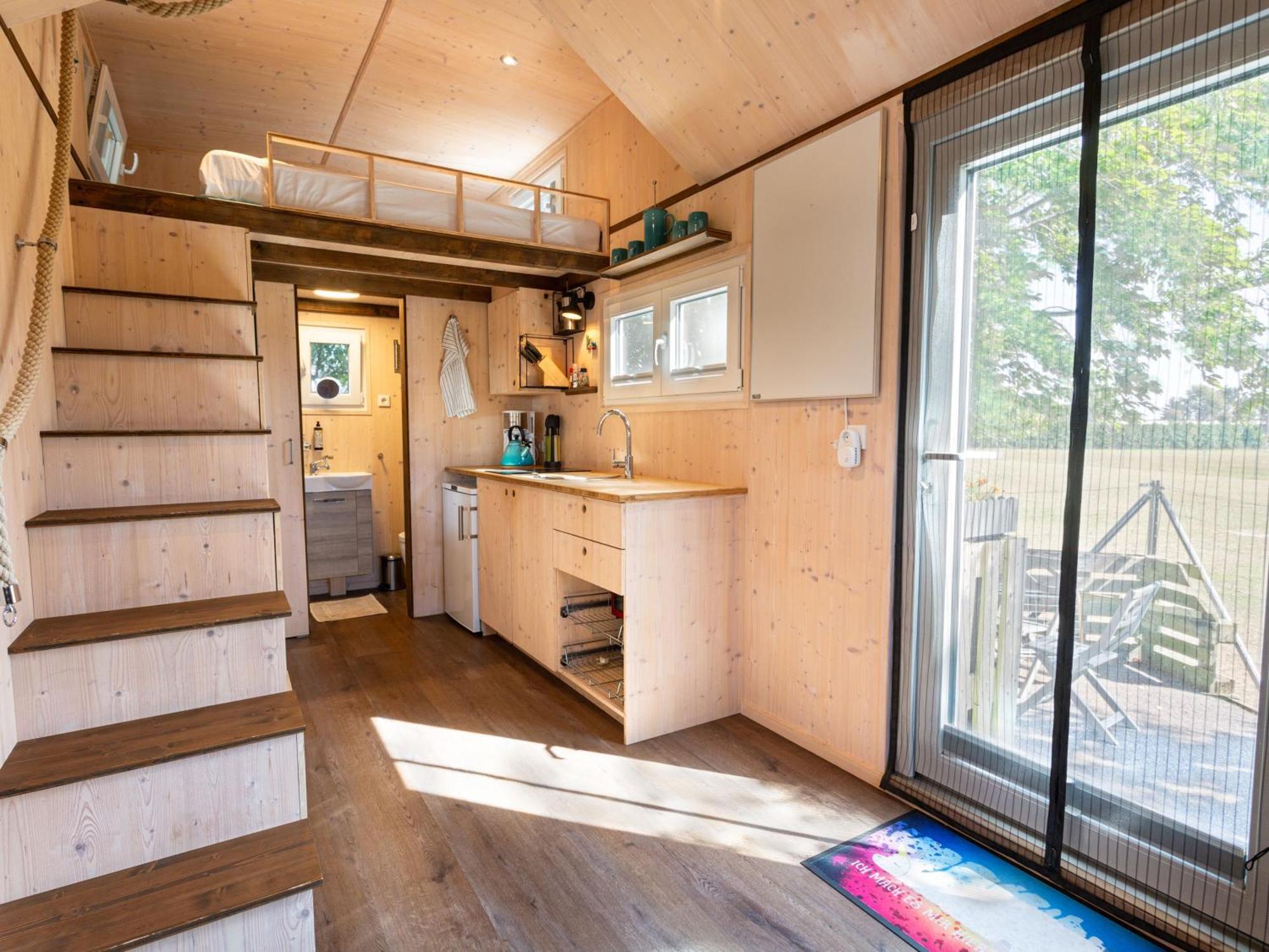 Rubkow Tiny House Auf Der Alpaka Farm 빌라 외부 사진